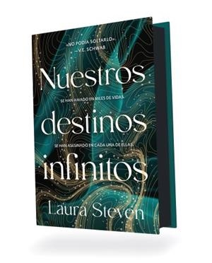 NUESTROS DESTINOS INFINITOS (EDICIÓN LIMITADA CON CANTOS PINTADOS) | 9788410085466 | STEVEN, LAURA | Llibreria La Font de Mimir - Llibreria online Barcelona - Comprar llibres català i castellà
