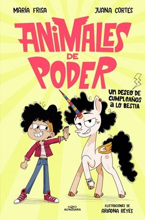 ANIMALES DE PODER 1 - UN DESEO DE CUMPLEAÑOS A LO BESTIA | 9788410190870 | FRISA, MARÍA/CORTÉS, JUANA | Llibreria La Font de Mimir - Llibreria online Barcelona - Comprar llibres català i castellà