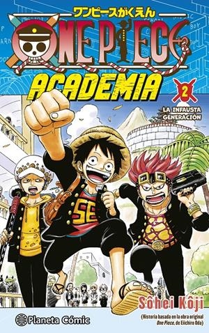 ONE PIECE ACADEMIA Nº 02 | 9788411618120 | ODA, EIICHIRO | Llibreria La Font de Mimir - Llibreria online Barcelona - Comprar llibres català i castellà