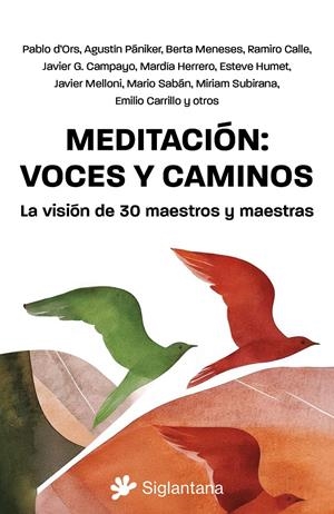 MEDITACIÓN: VOCES Y CAMINOS | 9788410179486 | VARIOS AUTORES | Llibreria La Font de Mimir - Llibreria online Barcelona - Comprar llibres català i castellà