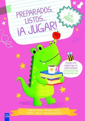 PREPARADOS, LISTOS... ¡A JUGAR! 5-6 AÑOS ROSA | 9788408283959 | YOYO | Llibreria La Font de Mimir - Llibreria online Barcelona - Comprar llibres català i castellà
