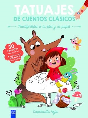 TATUAJES DE CUENTOS CLÁSICOS. CAPERUCITA ROJA | 9788408295884 | YOYO | Llibreria La Font de Mimir - Llibreria online Barcelona - Comprar llibres català i castellà