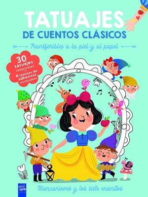 TATUAJES DE CUENTOS CLÁSICOS. BLANCANIEVES | 9788408295891 | YOYO | Llibreria La Font de Mimir - Llibreria online Barcelona - Comprar llibres català i castellà