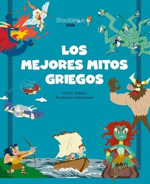 LOS MEJORES MITOS GRIEGOS | 9788413611204 | SABATÉ, VÍCTOR | Llibreria La Font de Mimir - Llibreria online Barcelona - Comprar llibres català i castellà