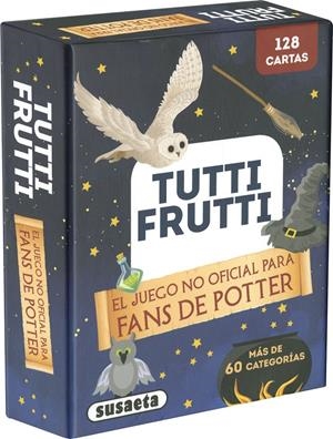 TUTTI FRUTTI. EL JUEGO NO OFICIAL PARA FANS DE POTTER | 9788410845633 | Llibreria La Font de Mimir - Llibreria online Barcelona - Comprar llibres català i castellà