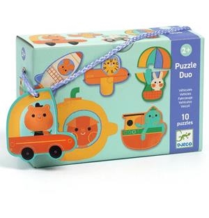 PUZZLE DUO VEHICLES | 3070900082700 | Llibreria La Font de Mimir - Llibreria online Barcelona - Comprar llibres català i castellà