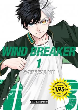 WIND BREAKER 1 (UNIVERSO MANGA) | 9788410305731 | NII, SATORU | Llibreria La Font de Mimir - Llibreria online Barcelona - Comprar llibres català i castellà