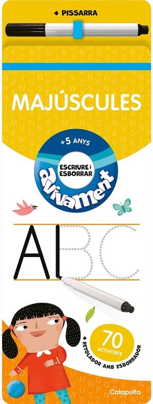 AVIVAMENT ESCRIURE I ESBORRAR - MAJÚSCULES | 9789878152431 | ELS EDITORS DE CATAPULTA | Llibreria La Font de Mimir - Llibreria online Barcelona - Comprar llibres català i castellà