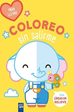 COLOREO SIN SALIRME-PARA LLEVAR. ELEFANTE | 9788408264071 | YOYO | Llibreria La Font de Mimir - Llibreria online Barcelona - Comprar llibres català i castellà