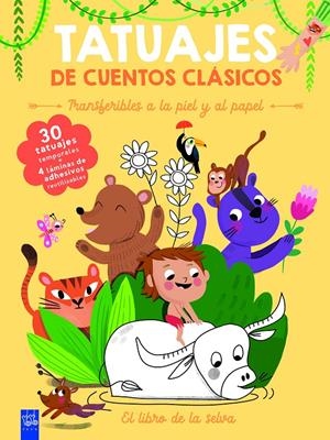 TATUAJES DE CUENTOS CLÁSICOS. EL LIBRO DE LA SELVA | 9788408295907 | YOYO | Llibreria La Font de Mimir - Llibreria online Barcelona - Comprar llibres català i castellà