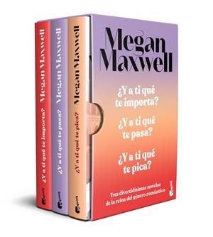 ESTUCHE ¿A TI QUÉ TE PICA? + ¿A TI QUÉ TE PASA? + ¿A TI QUÉ TE IMPORTA? | 9788408295839 | MAXWELL, MEGAN | Llibreria La Font de Mimir - Llibreria online Barcelona - Comprar llibres català i castellà