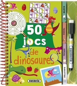 50 JOCS DE DINOSAURES | 9788410843318 | DIBUJATOR | Llibreria La Font de Mimir - Llibreria online Barcelona - Comprar llibres català i castellà