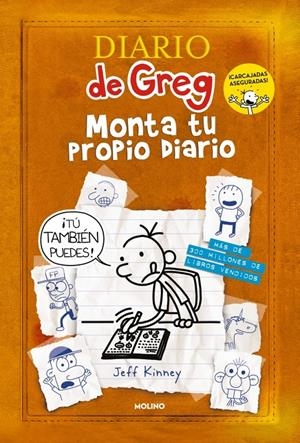 DIARIO DE GREG - MONTA TU PROPIO DIARIO | 9788427255463 | KINNEY, JEFF | Llibreria La Font de Mimir - Llibreria online Barcelona - Comprar llibres català i castellà