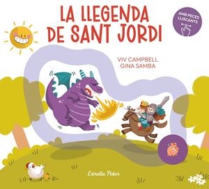 LA LLEGENDA DE SANT JORDI AMB PECES LLISCANTS | 9791387903121 | SAMBA, GINA | Llibreria La Font de Mimir - Llibreria online Barcelona - Comprar llibres català i castellà