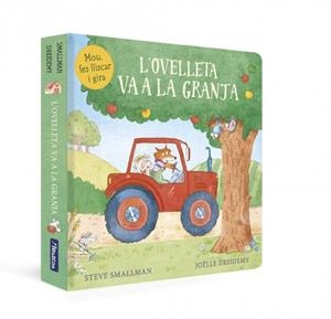L'OVELLETA VA A LA GRANJA (L'OVELLETA QUE VA VENIR A SOPAR. LLIBRE DE CARTRÓ AMB | 9788448864309 | SMALLMAN, STEVE | Llibreria La Font de Mimir - Llibreria online Barcelona - Comprar llibres català i castellà