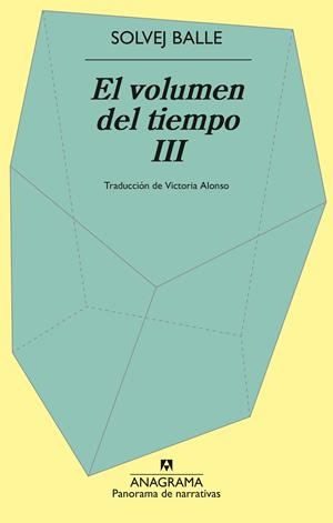 EL VOLUMEN DEL TIEMPO III | 9788433949424 | BALLE, SOLVEJ | Llibreria La Font de Mimir - Llibreria online Barcelona - Comprar llibres català i castellà