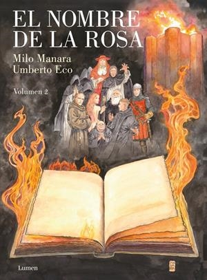 EL NOMBRE DE LA ROSA (LA NOVELA GRÁFICA) 2 | 9788426425713 | ECO, UMBERTO/MANARA, MILO | Llibreria La Font de Mimir - Llibreria online Barcelona - Comprar llibres català i castellà