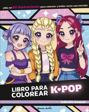 LIBRO PARA COLOREAR K-POP | 9788408317104 | VARIOS AUTORES | Llibreria La Font de Mimir - Llibreria online Barcelona - Comprar llibres català i castellà