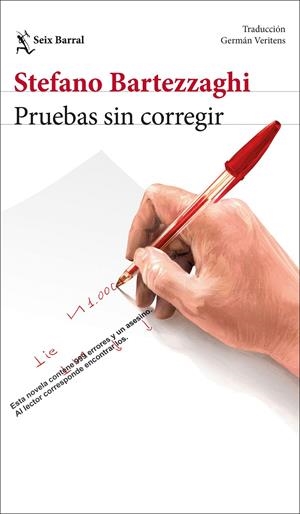 PRUEBAS SIN CORREGIR | 9788432250880 | BARTEZZAGHI, STEFANO | Llibreria La Font de Mimir - Llibreria online Barcelona - Comprar llibres català i castellà