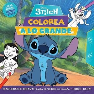 STITCH. ¡COLOREA A LO GRANDE! | 9791387526931 | DISNEY | Llibreria La Font de Mimir - Llibreria online Barcelona - Comprar llibres català i castellà