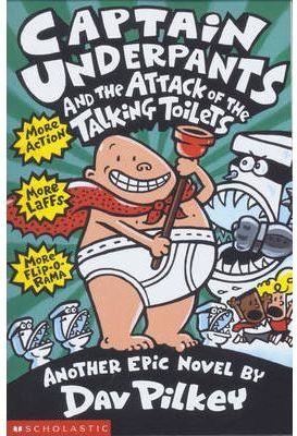 CAPTAIN UNDERPANTS & THE ATTACK OF THE TALKING TOILETS | 9780439995443 | , DAV PILKEY | Llibreria La Font de Mimir - Llibreria online Barcelona - Comprar llibres català i castellà
