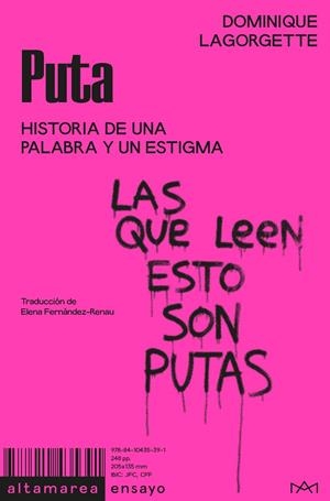 PUTA | 9788410435391 | LAGORGETTE, DOMINIQUE | Llibreria La Font de Mimir - Llibreria online Barcelona - Comprar llibres català i castellà