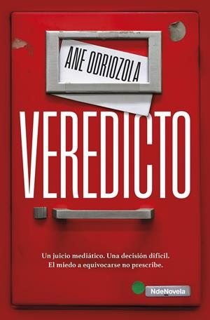 VEREDICTO | 9788410140721 | ODRIOZOLA, ANE | Llibreria La Font de Mimir - Llibreria online Barcelona - Comprar llibres català i castellà