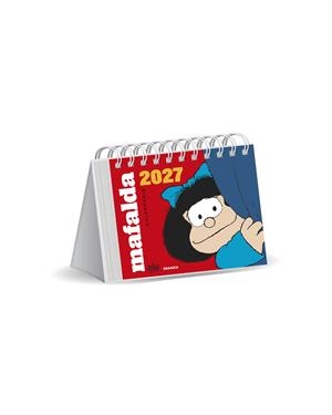 MAFALDA 2027 CALENDARIO DE ESCRITORIO ROJO SIN CAJA | 9786316693891 | QUINO | Llibreria La Font de Mimir - Llibreria online Barcelona - Comprar llibres català i castellà