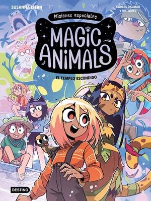MAGIC ANIMALS. MISIONES ESPECIALES 2. EL TEMPLO ESCONDIDO | 9788408326427 | ISERN, SUSANNA/DALMAU, CARLES/LÓPEZ, NIL | Llibreria La Font de Mimir - Llibreria online Barcelona - Comprar llibres català i castellà