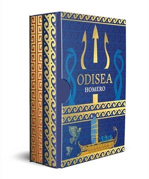 ESTUCHE ILÍADA & ODISEA. EDICIÓN LIMITADA CON CANTOS DECORADOS | 9788408322610 | HOMERO | Llibreria La Font de Mimir - Llibreria online Barcelona - Comprar llibres català i castellà